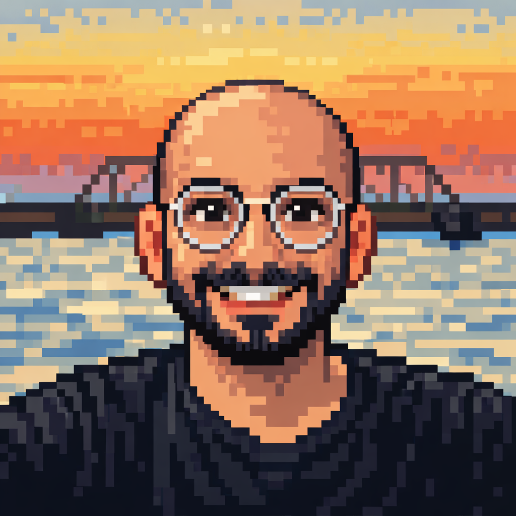 Jacob Suchorabski — pixel portrait